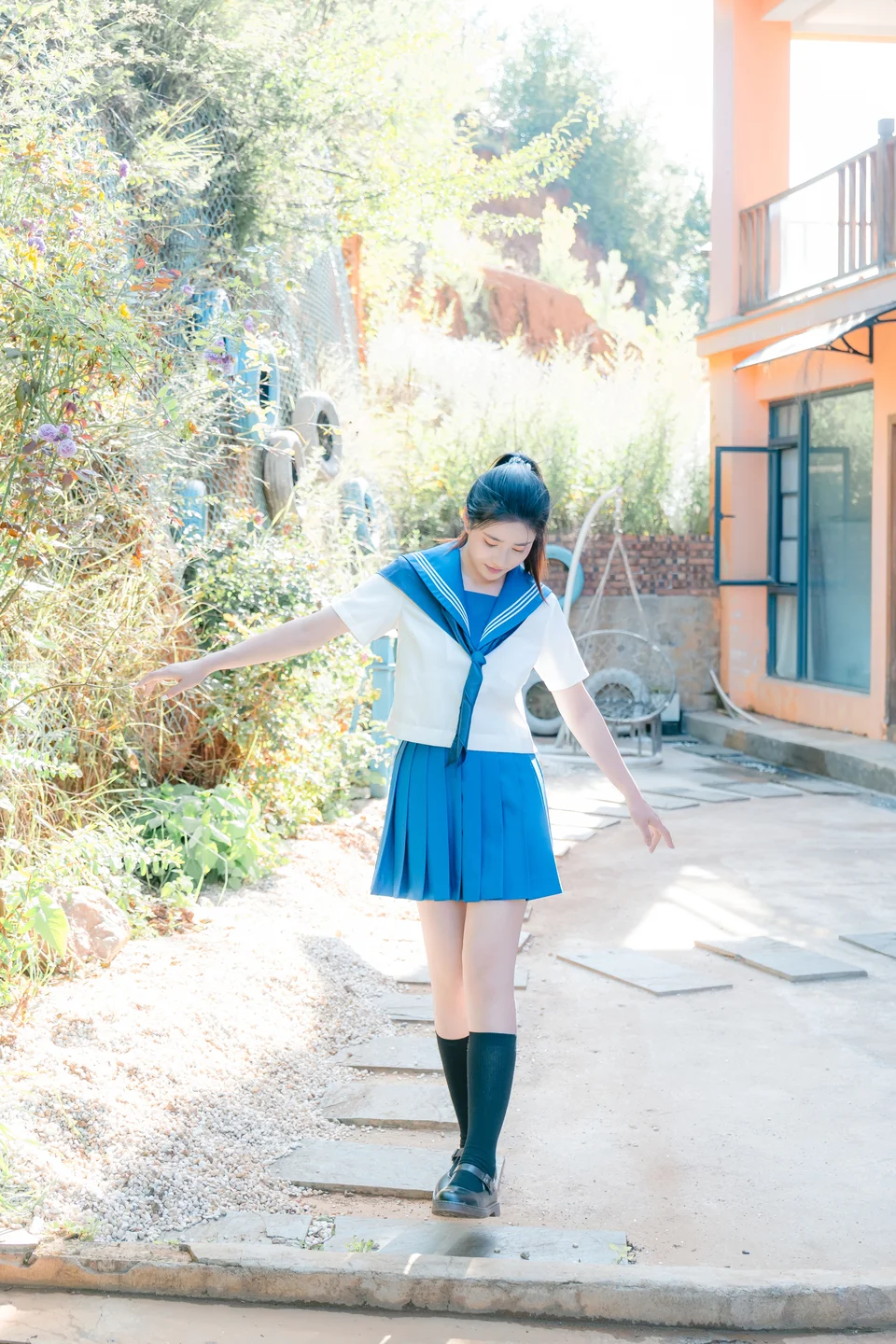 年年 - 泡沫之夏JK [78P-385MB] tg@simisebaisi 【丝足阁】074.webp